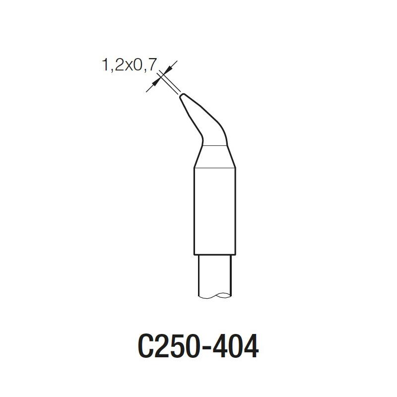 JBC全新原裝正品自動送錫槍專用C250系列406 412 418彎型烙鐵頭 3