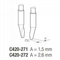 JBC全新原装导热镊夹专用专用C420系列285烙铁头 芯片/双列烙铁头