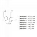 JBC全新原装导热镊夹专用专用C420系列285烙铁头 芯片/双列烙铁头