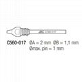 JBC全新原厂原装正品吸焊手柄专用C560系列009 015焊烙铁头吸锡嘴 3