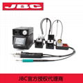 JBC原装DDVE-2QC双工具返修工作站带气泵双工位焊接吸锡工作台套件 4