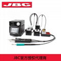 JBC原裝DDVE-2QC雙工具返修工作站帶氣泵雙工位焊接吸錫工作台套件 4