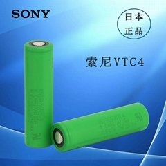 SONY索尼18650VTC4動力鋰電池日本電芯US18650VTC4 2100mAh高倍率