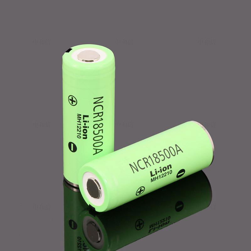 Panasonic松下18500A 2040mAh 3.7V NCR18500A医疗器材动力锂电池 2