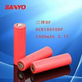 原装进口三洋BF NCR18650BF 3400mAh 3.7V锂电池强光手电筒充电宝 1