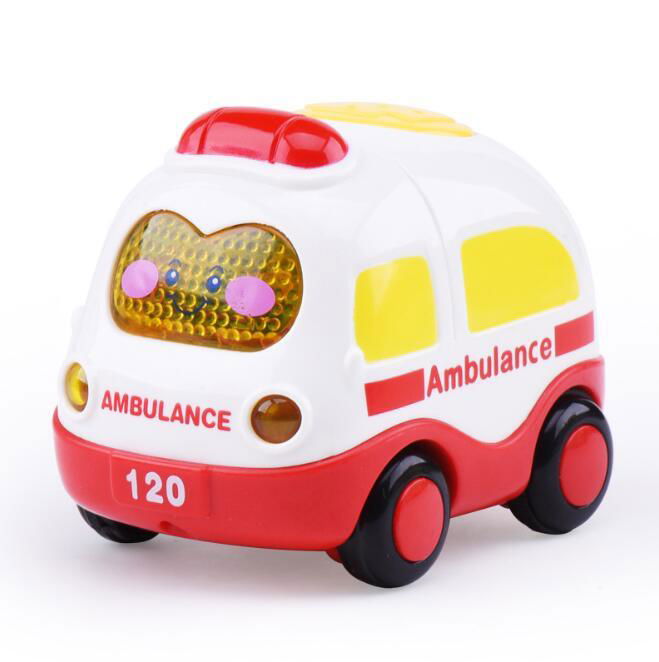 2019 Inertil toy car good quality hand push Friction Toy Police  Vehic for kids  2
