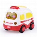 2019 Inertil toy car good quality hand push Friction Toy Police  Vehic for kids 