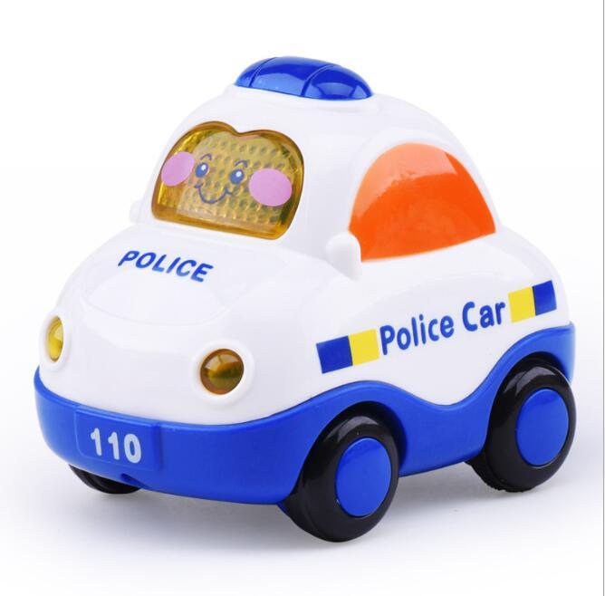 2019 Inertil toy car good quality hand push Friction Toy Police  Vehic for kids  5