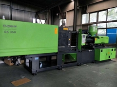 Sunbun Two color 350T servo motor injection molding machine 