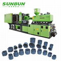 Sunbun 530T PVC/ UPVC pipe fitting making injection molding machine 