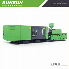 Sunbun  650T 10L paint bucket making injection molding machine 