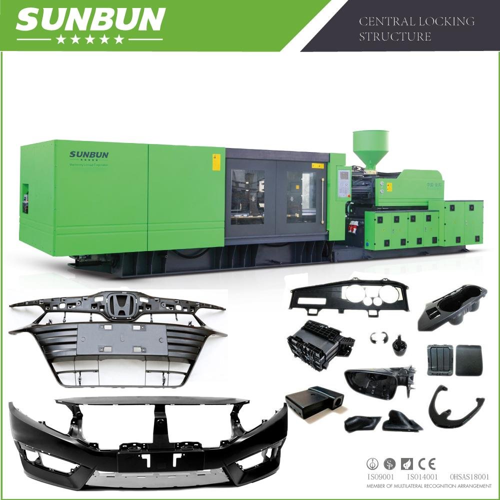 Sunbun Factory price 850T high pressure injection molding machine 