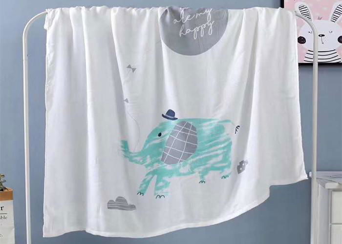 Baby Muslin Swaddle Blanket (China Manufacturer) Cotton Fabrics