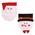 Hot Selling 2019 Santa Claus Snowman Chair Covers 48*66cm Christmas Dinner Table 1