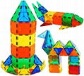 Block Set Magnetic Building Tiles Clear Color Tiles Magnetic Building Blocks For