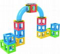 3D Magnetic Building Blocks Set with Runing ball 1