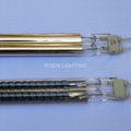 Gold Twin Tube Carbon Heat Lamp