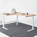 Three Motor Three Legs Electric Height Adjustable Standing Desk 1