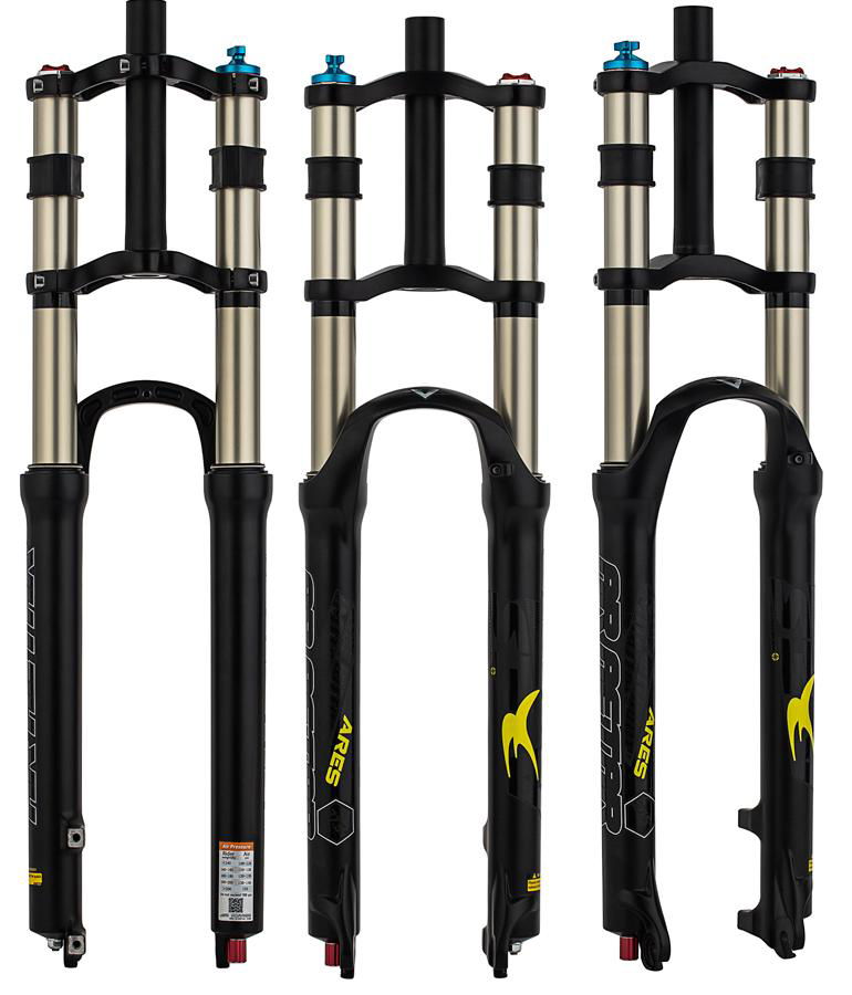 Hot sale high quality adjustable suspension forks aluminum HLO mtb front fork