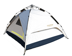 hydraulic aluminium quick camping tent with aluminum coating 