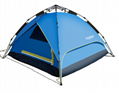 hydraulic aluminium quick camping tent with aluminum coating  3