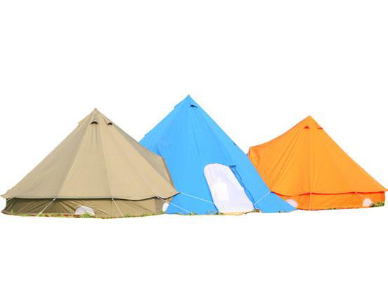  Canvas Bell tent Group  3