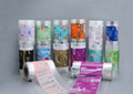 Customised tissue paper laminating packaging film roll plastic packing wrap film