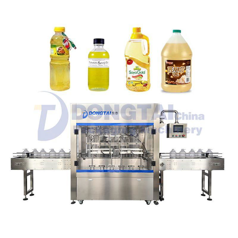 Automatic weighing edible oil filling machine