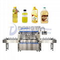 Automatic weighing edible oil filling