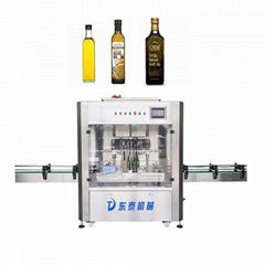 Automatic olive oil filling machine