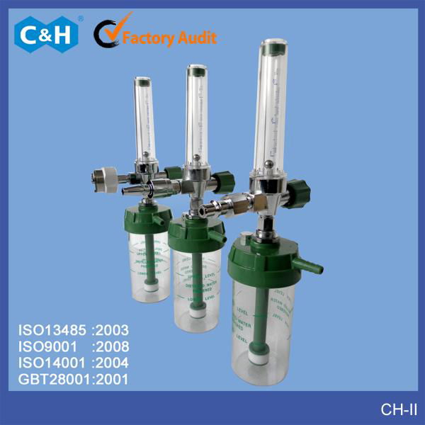 Wall Type Medical Oxygen Flow Meter with Humidifier ch05 C&H