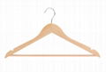 wooden clothes hangers with bar 4