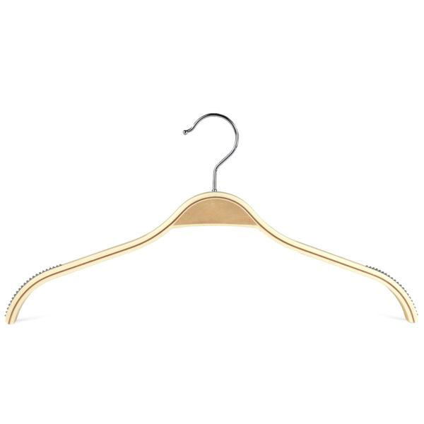 wooden clothes hangers with bar 5