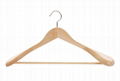 wooden clothes hangers for coats