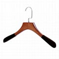 wooden clothes hangers for coats 1