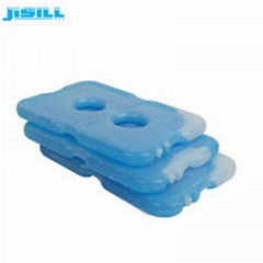 OEM / ODM Freezer Cool Packs Cooling Gel Pack Transparent White With Blue Liquid