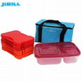 Safe material PP Plastic Red Reusable