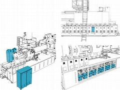 DD-MM Multi-color (clear) Injection Molding Machine