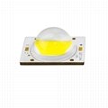 Getian Flip Chip Technology Led Module 100w Cob Led with 120° Lens 3