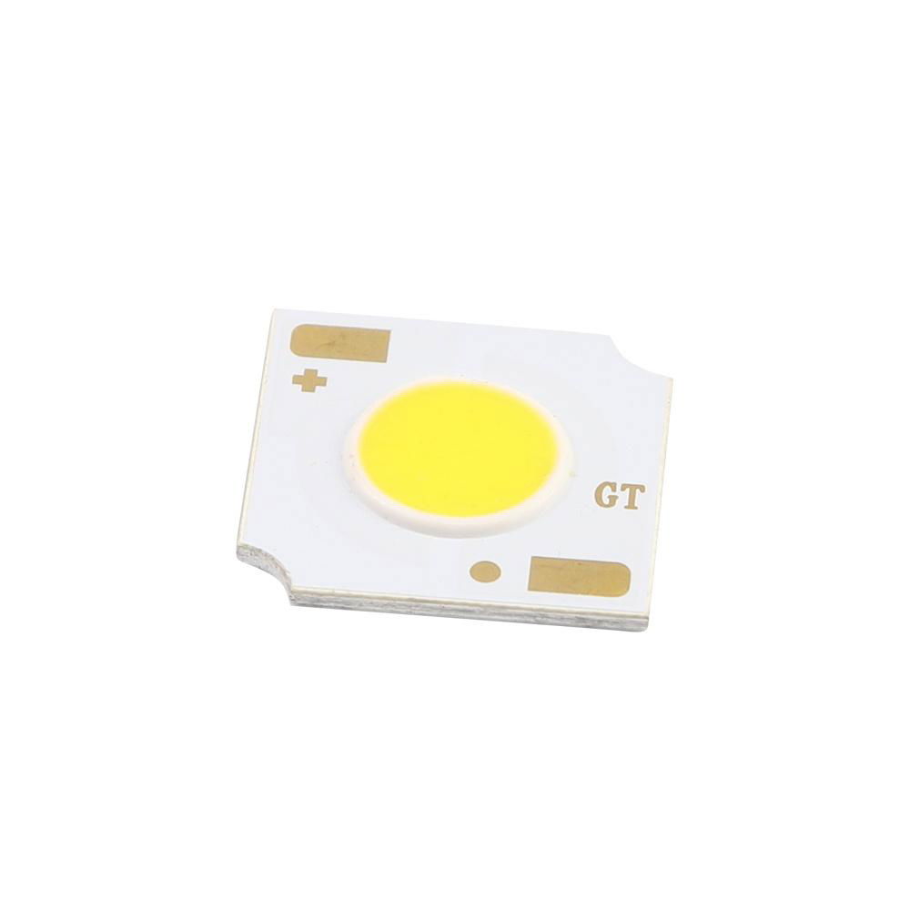 High Luminous Intensity 2-5W 8-10V 270mA White COB LED 3