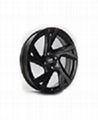 Car wheel powder coating