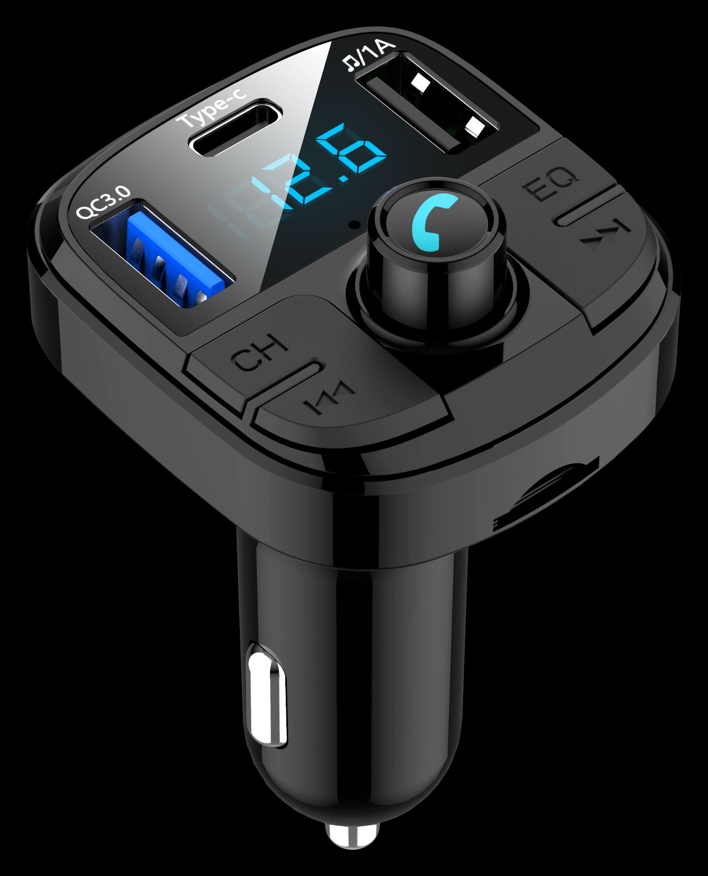  Fast delivery the best car mp3 player with bluetooth fm transmitter car cha 4