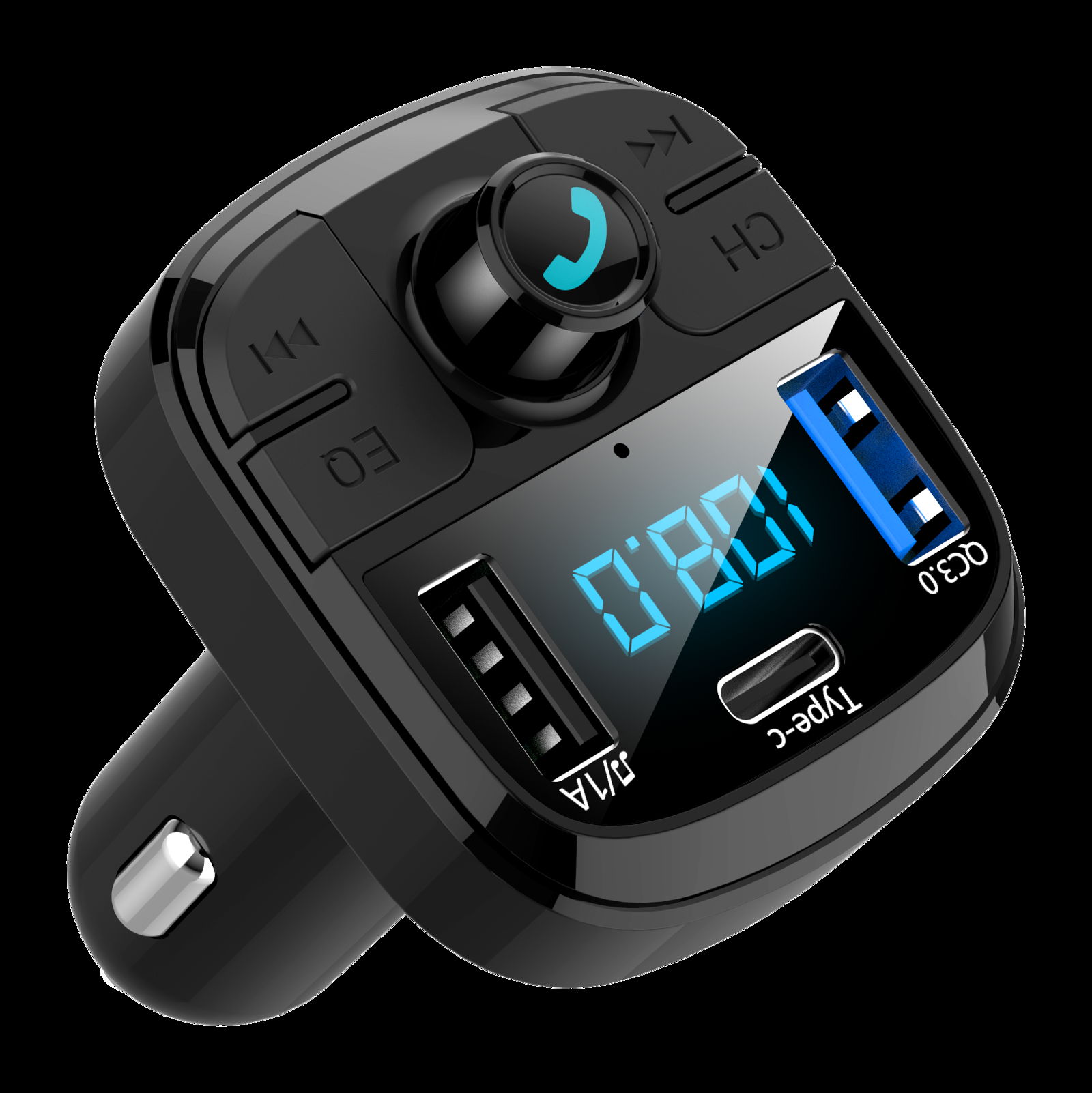  Fast delivery the best car mp3 player with bluetooth fm transmitter car cha 5