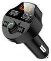 T66S Hands free FM transmitter Wireless FM Modulator Dual USB charger Wireless B 3