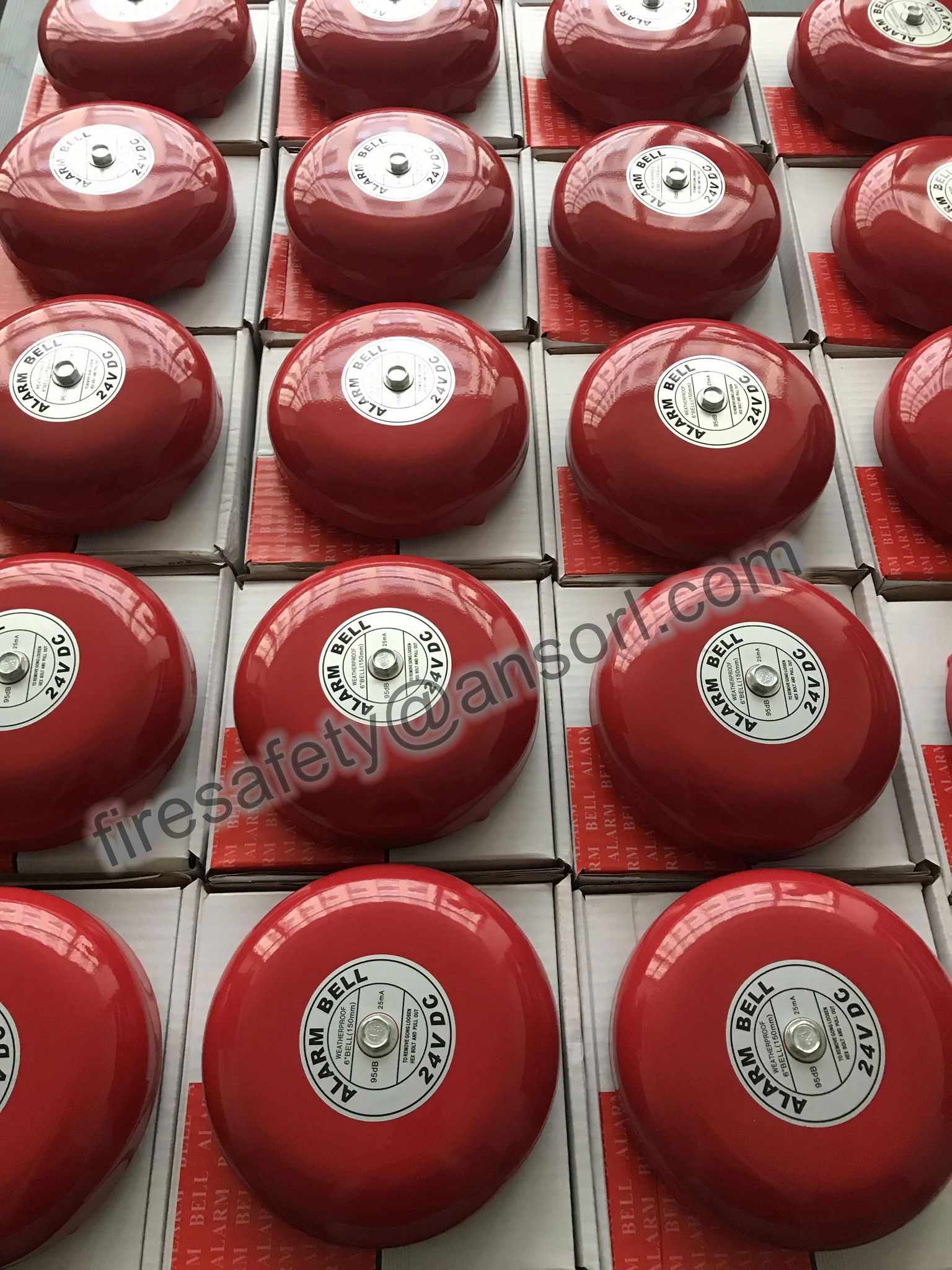 24V 6 Inch Fire Alarm Bell 5