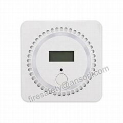 Home Fire Alarm Gas Leak Detector with Auto Shut Off Valve