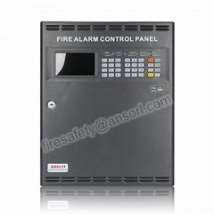 2 loops addressable fire alarm control panel