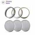 stainless steel aluminum metal mason ball jar lids accessories 3