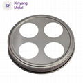 stainless steel aluminum metal mason ball jar lids accessories 5