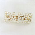 Letter Hairpin Pearl Hairclip Jewel Accessory 5